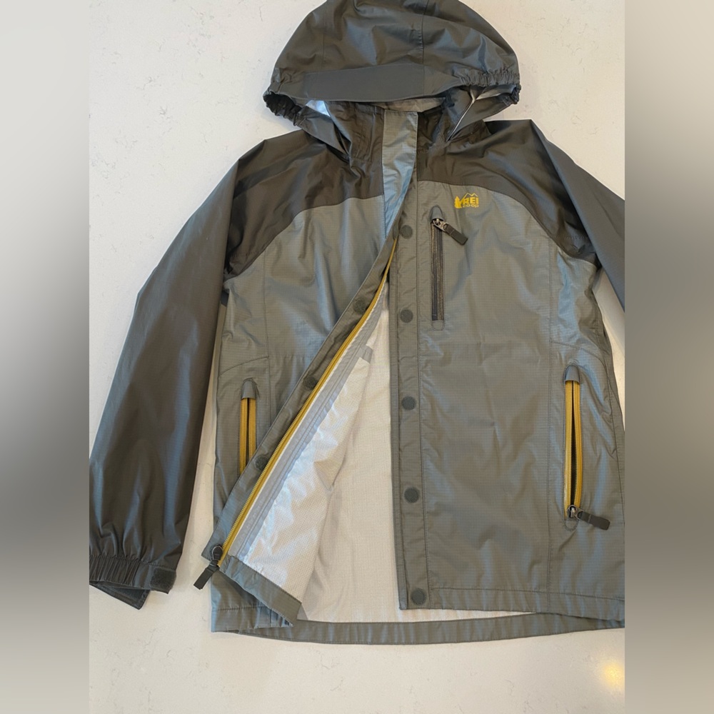 REI boys rain jacket